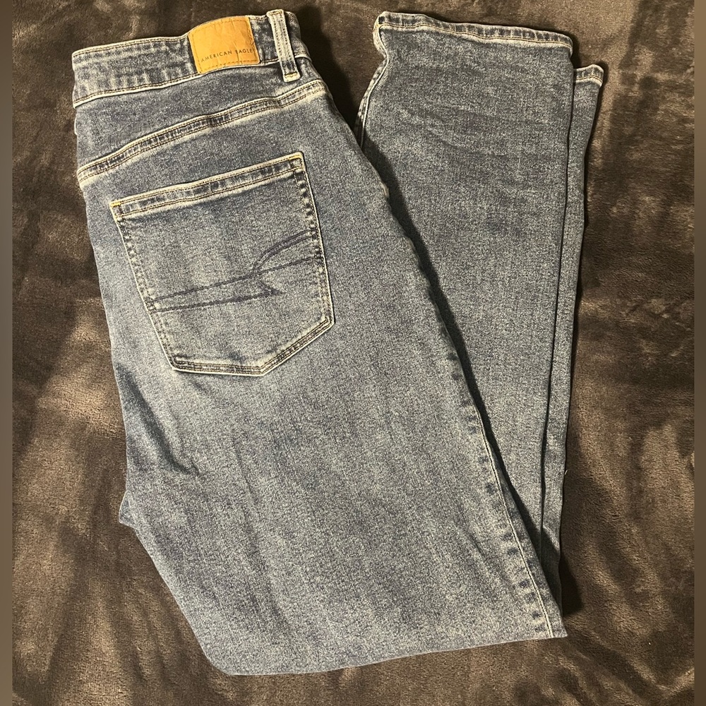 American Eagle Outfitters Dark Blue Denim Jeans